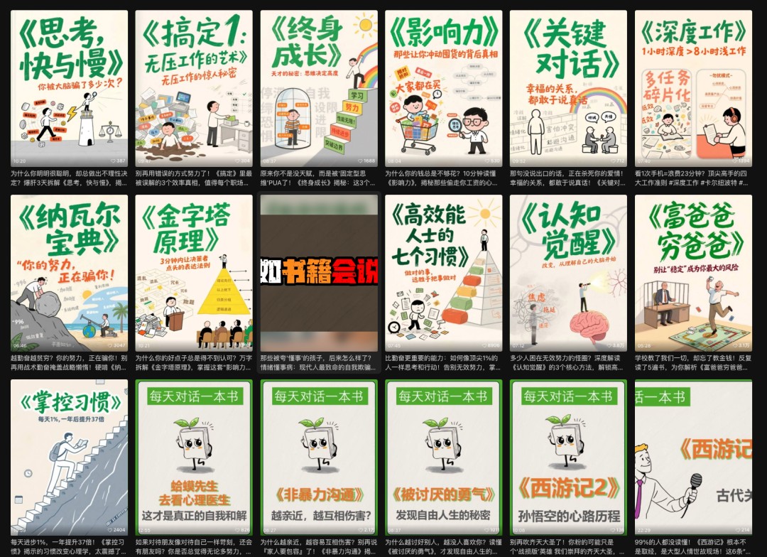 利用扣子工作流制作AI视频工具,一键制作“假如书籍会说话”爆款视频保姆级教程