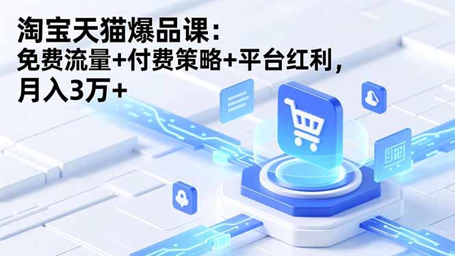 淘宝天猫爆品课(录音+资料