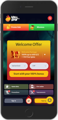 Zdobądź 20 free spins exclusive od Hell Spin