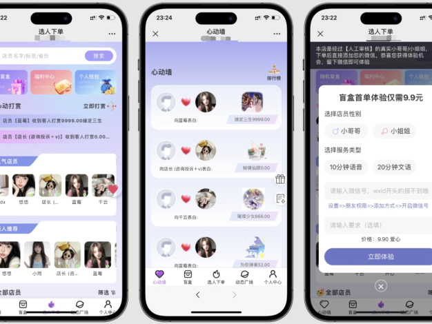 最新树洞陪玩系统源码