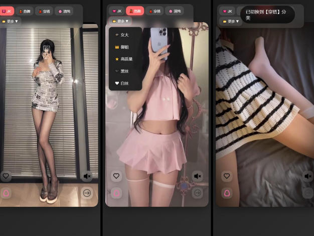 随机小姐姐视频源码（附接口）