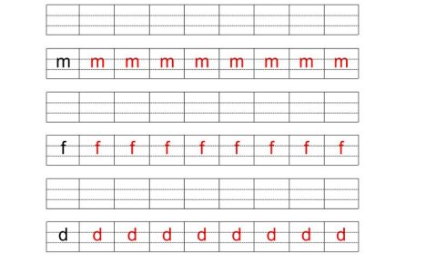一年级上语文拼音描红字帖