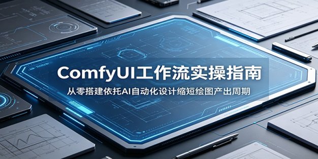 ComfyUI 工作流实操指南：从零搭建依托AI自动化设计缩短绘图产出周期