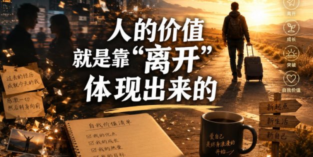 付费文章：人的价值就是靠“离开”体现出来的