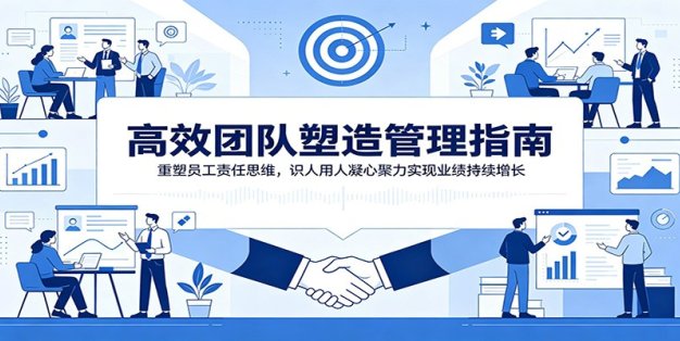 高效团队塑造管理指南：重塑员工责任思维，识人用人凝心聚力实现业绩持续增长