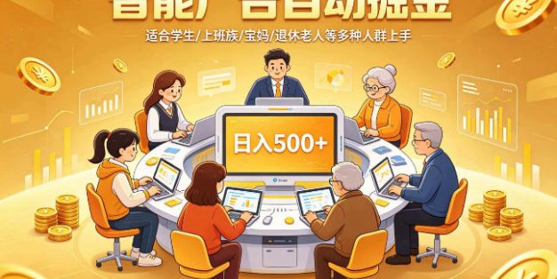 2026年最好做的项目：自动掘金项目，小白轻易上手，单日轻松收入500+【揭秘】