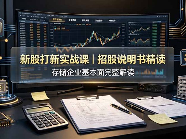 付费文章:新股打新实战课|招股说明书精读,存储企业基本面完整解读