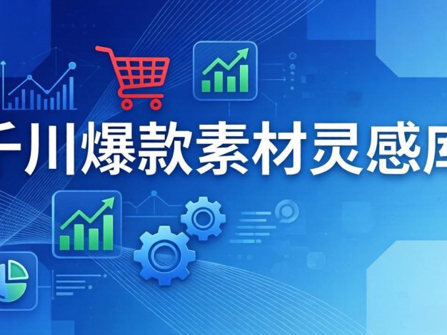 千川爆款素材灵感库：16种产品属性+10种素材类型+三大主题句式，像查字典一样找灵感